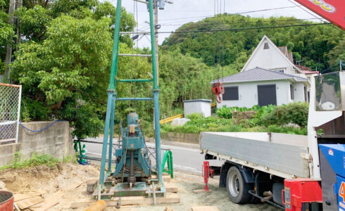 集合住宅基礎工事（新設井戸工事）