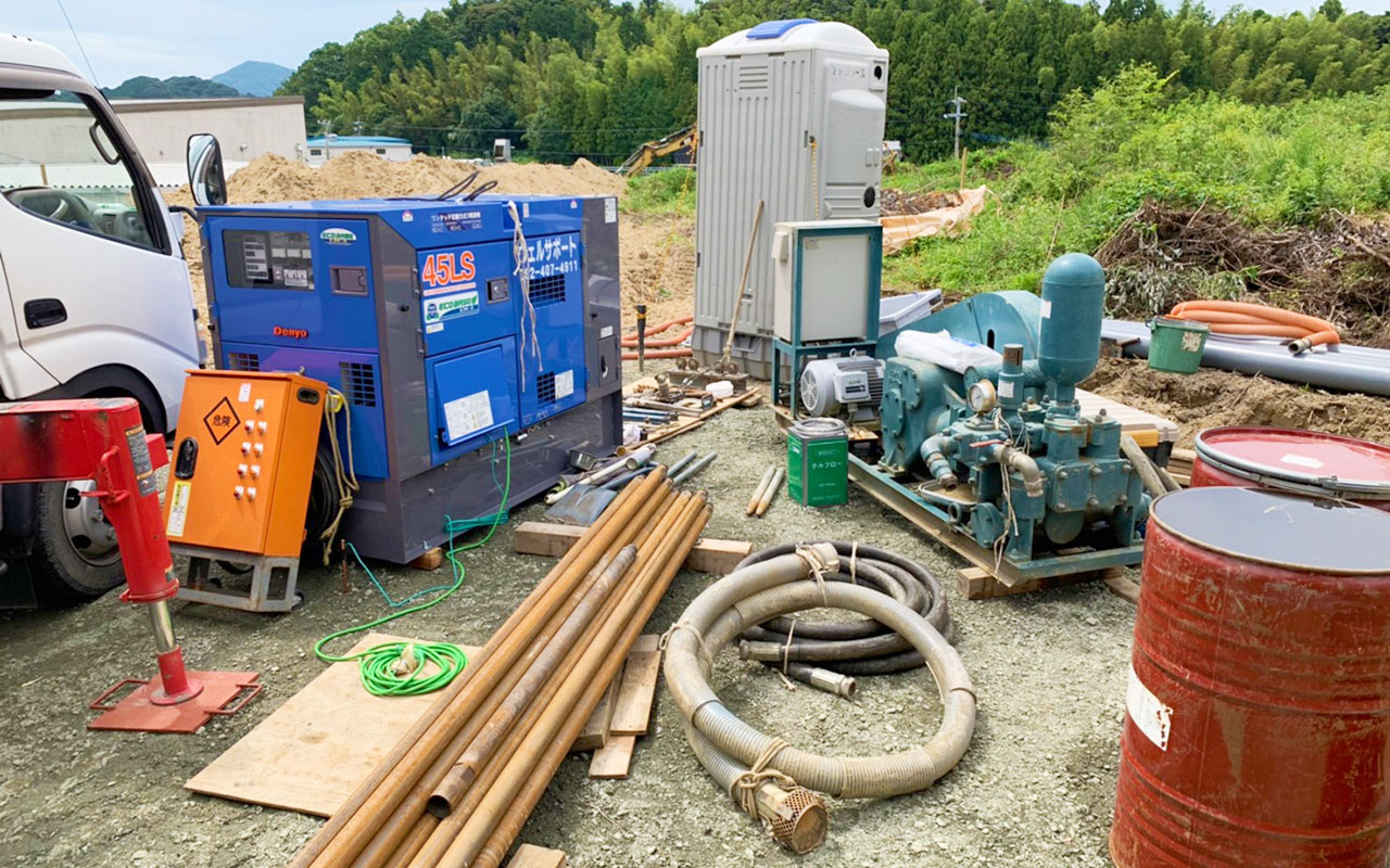 集合住宅井戸工事（古賀市小山田）令和3年