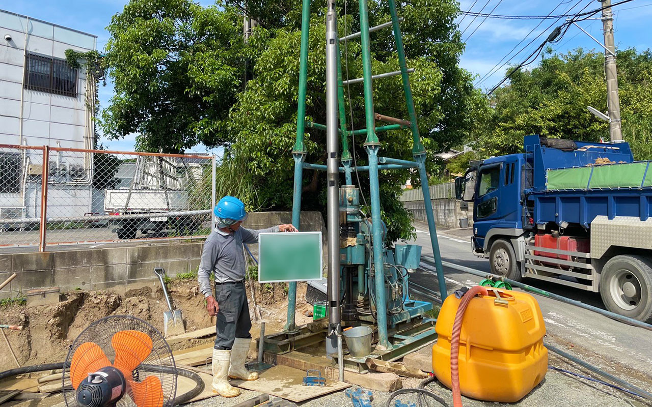 集合住宅井戸工事（古賀市小山田）令和3年