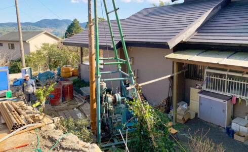 地下水を利用するための新設井戸工事！農業・家庭・産業など幅広く活用可能