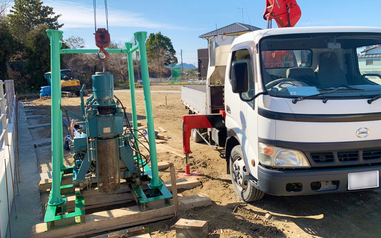 集合住宅（井戸ボーリング）