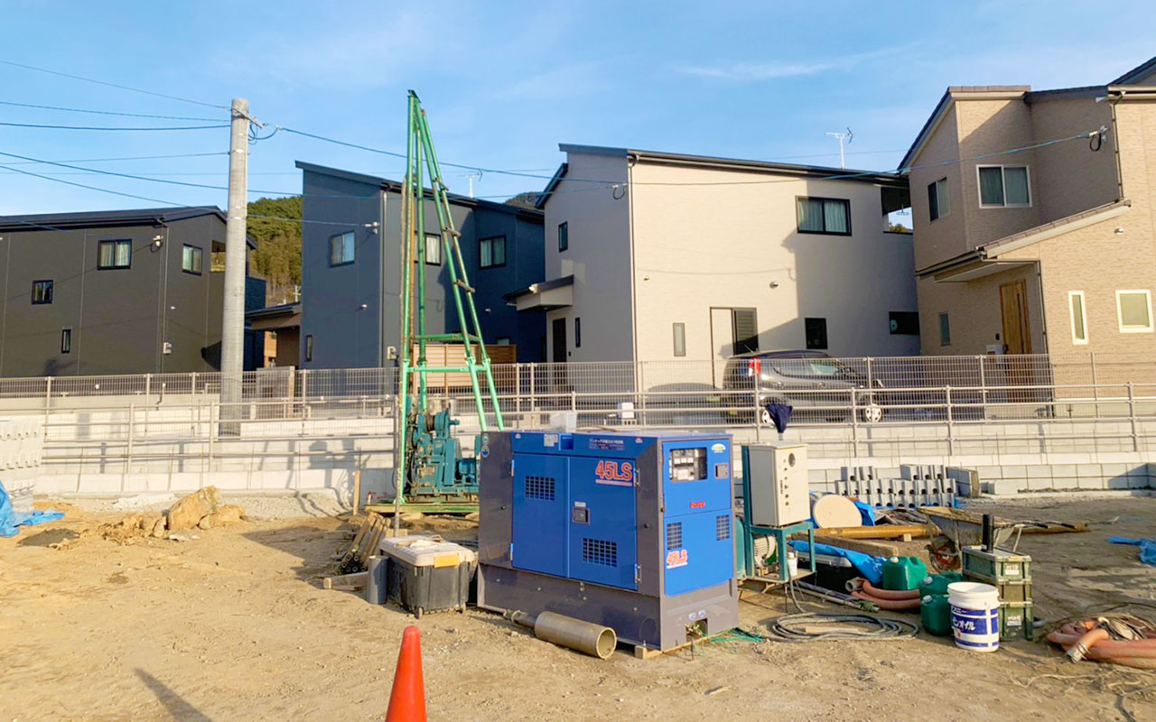 集合住宅（井戸ボーリング）