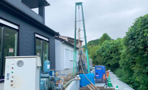 災害時の水の確保に！自宅に井戸ボーリング工事（令和4年・古賀市）