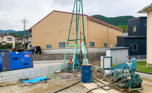 新築で飲み水を井戸水に（新設井戸工事）