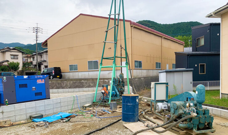 新築で飲み水を井戸水に（新設井戸工事）