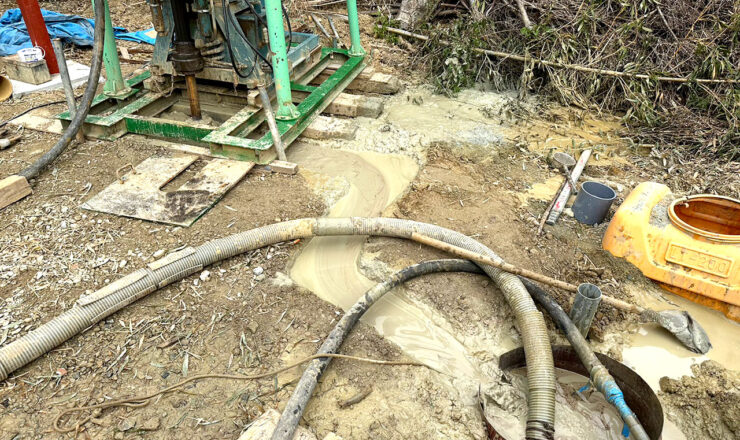 作業場の雑用水用に井戸水を利用（福岡県粕屋町）