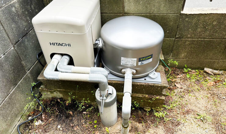 井戸ポンプ交換で解決！水の出が弱いトラブル（福岡市城南区）