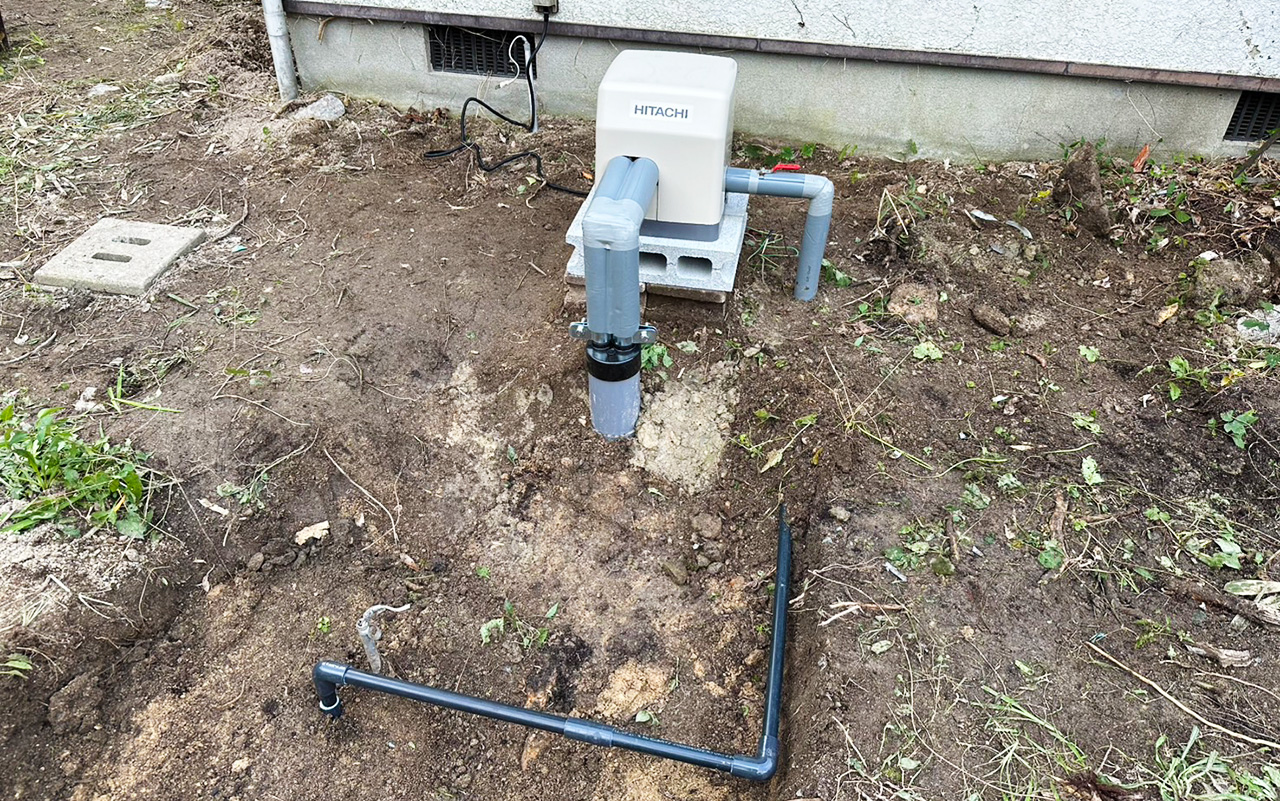 福岡市早良区での井戸ポンプ修理と交換事例